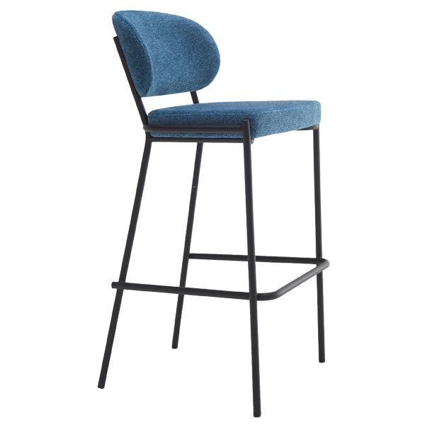 Taburete alto estructura en tubo metálica