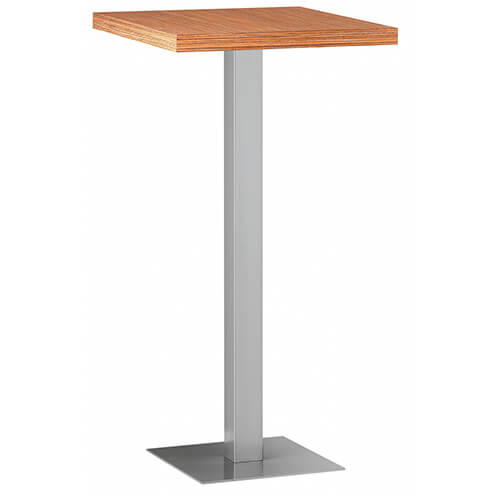 <b>Pie de mesa alto para terrazas hostelería</b>. ACER Q40 está compuesto por una base cuadrada de 40x40