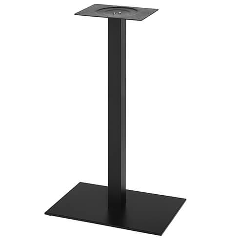 El modelo de pie de mesa central de acero ACER Q60 PMAR destaca por la sencillez de sus líneas. Está fabricado en acero con base y columna cuadrada. Una estructura perfecta para combinar en multitud de acabados en color a elegir. Apta para restaurantes