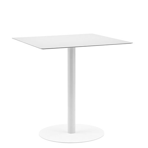 Pie de mesa de acero inoxidable para hostelería modelo ACER R40. La estructura está fabricada en acero en diferentes colores. El tamaño de la base permite combinar con tableros de hasta 70 cm de diámetro (tapas redondas). Posibilidad de fabricarse la colu