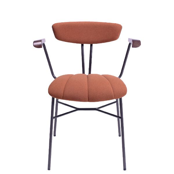 Sillón tapizada estructura metal - Diseño Nórdico