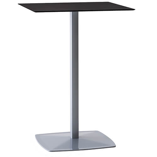 Pie de mesa alto para hostelería. Un pie sencillo