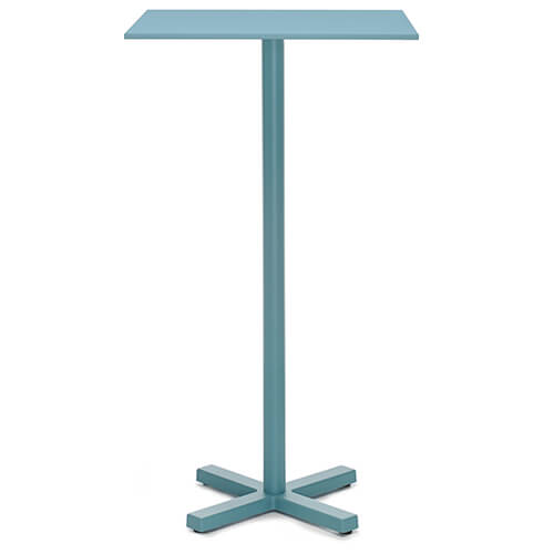 <b>Pie de mesa alto de diseño para terrazas de restaurantes y bares. </b>BOLD 48 PMA está fabricado en acero y compuesta por una base en forma de radios que le da un toque más elegante. Las dimensiones de la base son 48×48 cm y soportan sobres cuadrado o