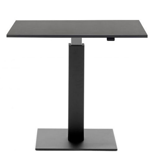 Mesa regulable en altura estructura en acero lacado con tablero en diferentes acabados y medidas.