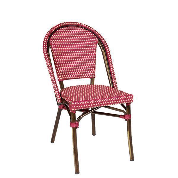 Silla en ratán sintético para terrazas de hostelería