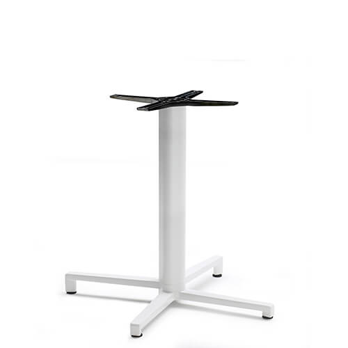 Pie de mesa de aluminio para restaurantes resistente y elegante