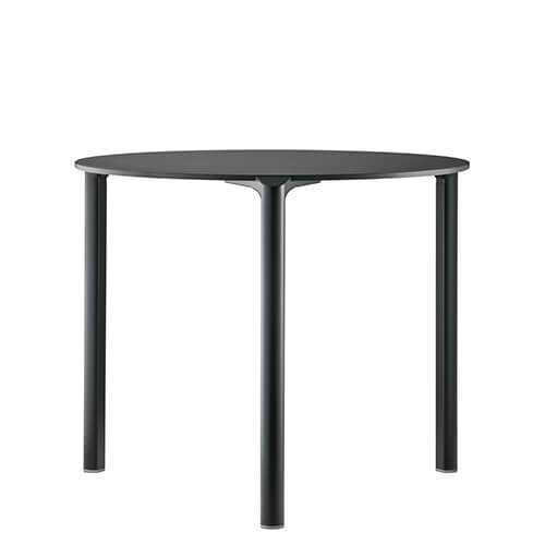 Mesa moderna de metal para terrazas de hostelería. JUMP es un diseño de mesa de restaurante muy original