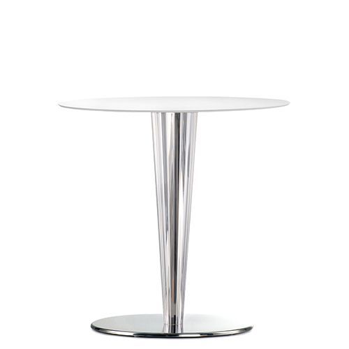 Pie de mesa moderno para bar y restaurante. KRYSTAL R45 es una estructura para completar mesas de hostelería
