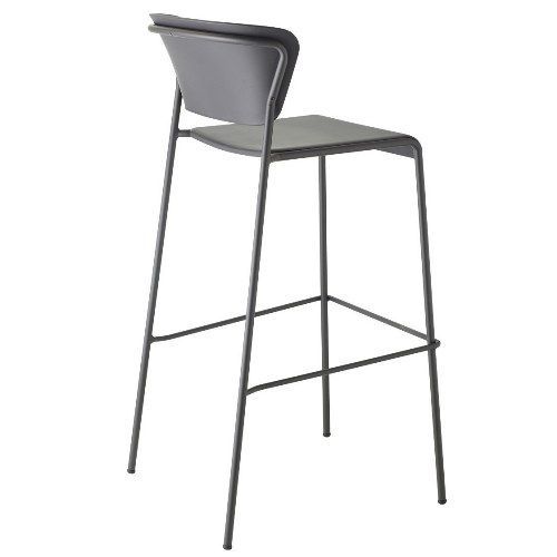 Taburete elegante de exterior para hostelería