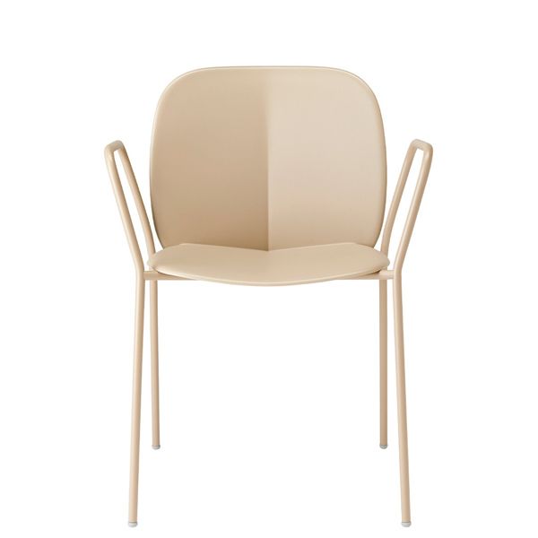 Sillón exterior ecológica con carcasa en tecnopolímero