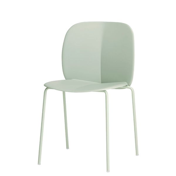 Silla exterior ecológica con carcasa en tecnopolímero