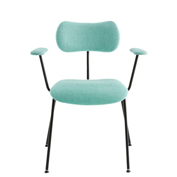 Sillón con estructura en tubo de acero de alta resistencia