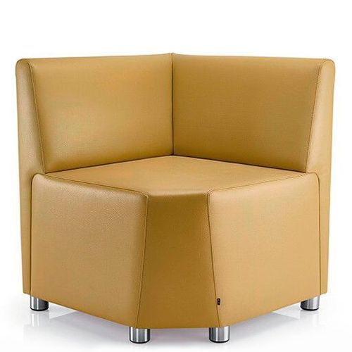 Módulo esquinero para completar bancada de restaurante. SOUL incluye todas las versiones posibles de asientos modulares y componibles. Un asiento cómodo