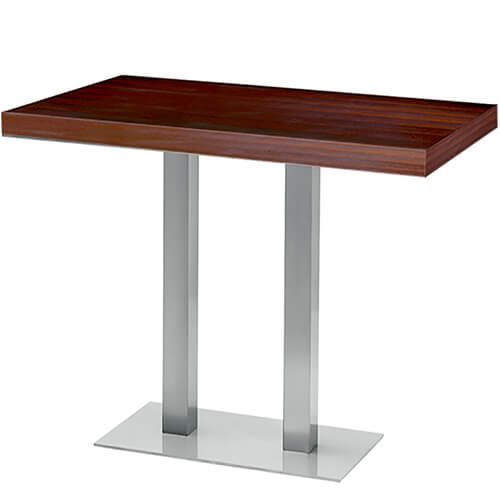 El modelo de pie de mesa doble central de acero ACER Q80 PMD destaca por la sencillez de sus líneas. Está fabricado en acero con base rectangular y dos columnas cuadradas. Una estructura perfecta para combinar en multitud de acabados en color a elegir. Ap
