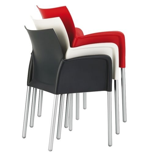 Silla con brazos Pedrali Ice