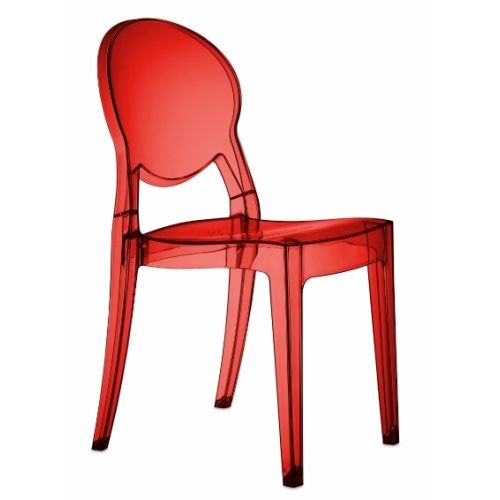 Silla apilable de policarbonato para hostelería