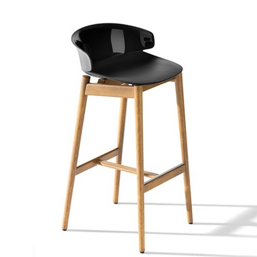con asiento en polipropileno.