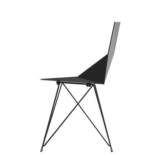 silla Faz Vondom de diseño geométrico contemporáneo