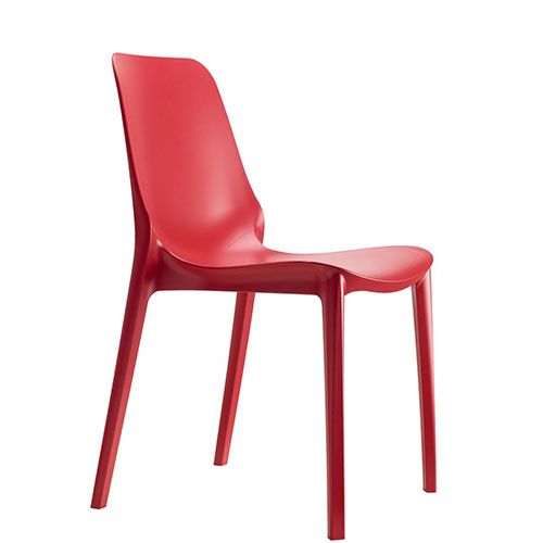 Silla apilable de polipropileno para hostelería exterior