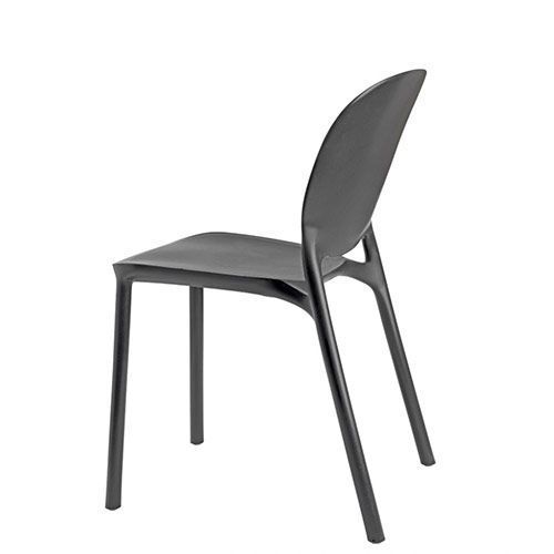 Silla apilable de polipropileno reciclado para hostelería