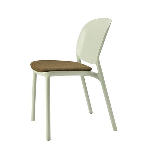Silla exterior tapizada para hostelería