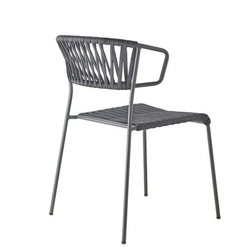 Sillón de exterior en cuerda náutica