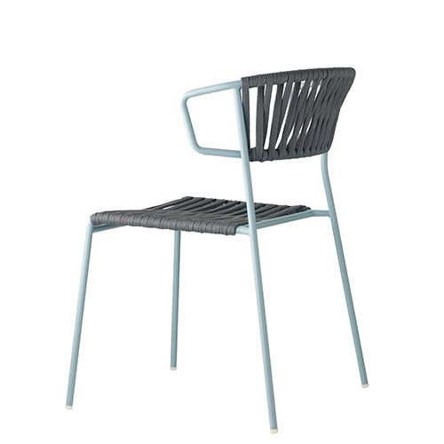 Sillón de exterior en cuerda náutica