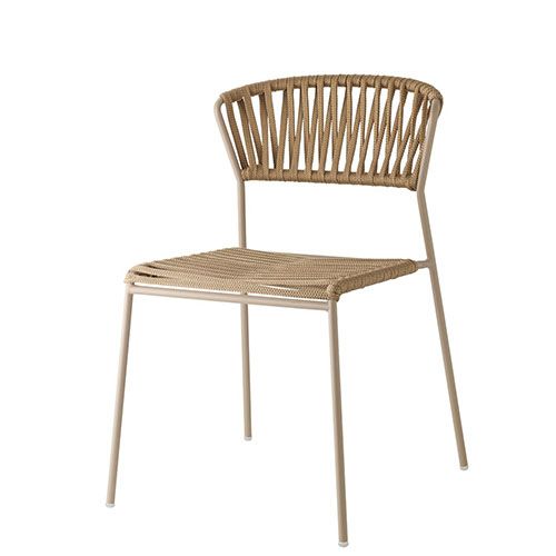 Silla de exterior en cuerda náutica