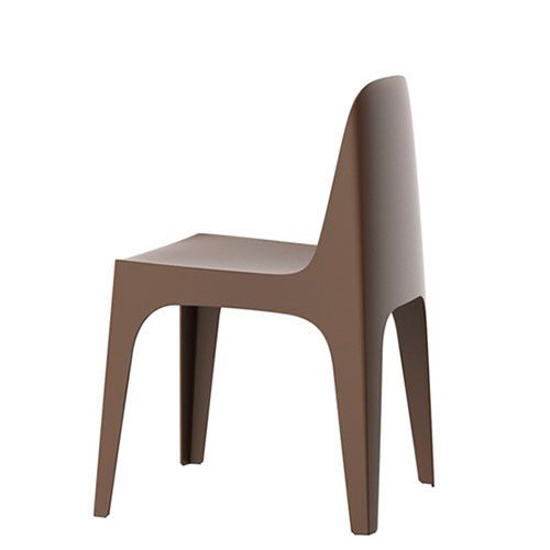 silla Solid de Vondom Noni SI apilable y resistente para hostelería