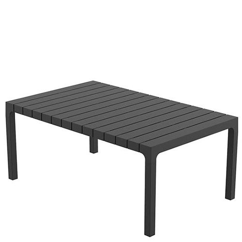 Mesa Baja Vondom en polietileno para terrazas y hostelería