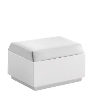 Pouf de plástico modular para exteriores y otros espacios