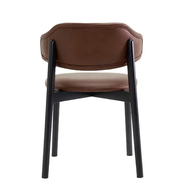Silla de madera de haya - Tapizada y Cane