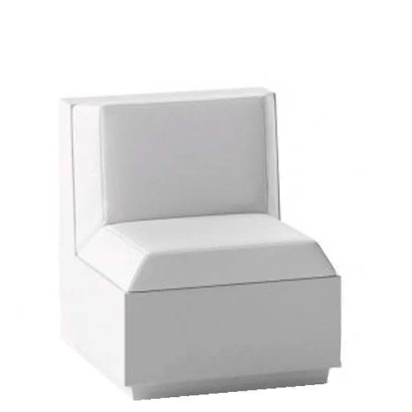 Sofá modular de polietileno para exterior – Versátil y luminoso