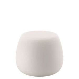 Pouf de plástico para exteriores y otros espacios