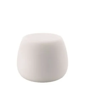 Pouf de plástico para exteriores y otros espacios