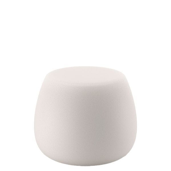 Pouf de plástico para exteriores y otros espacios