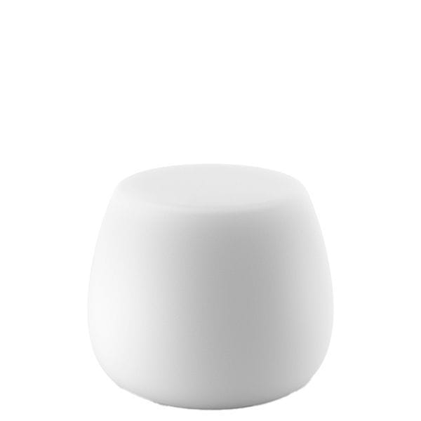 Pouf de plástico para exteriores y otros espacios