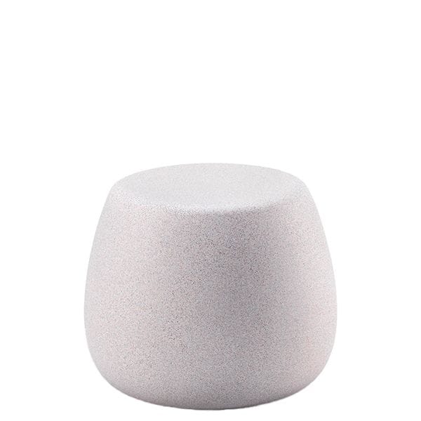 Pouf de plástico para exteriores y otros espacios