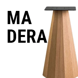 BASES & PIES DE MESAS DE MADERA