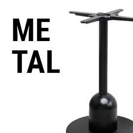 BASES & PIES DE MESAS DE METAL