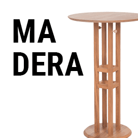 MESAS ALTAS DE MADERA