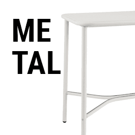 MESAS ALTAS DE METAL