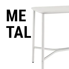 MESAS ALTAS DE METAL