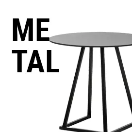 MESAS CATERING DE METAL