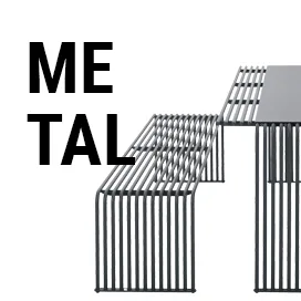 MESAS PICNIC DE METAL