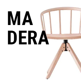 SILLAS & SILLONES DE OFICINA DE MADERA