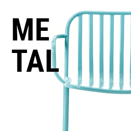 Butacas de metal