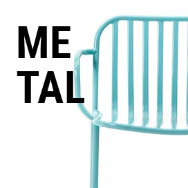 Butacas de metal