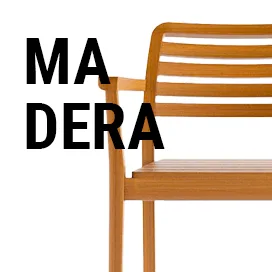 Butacas de madera