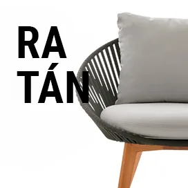 Butacas trenzadas & ratán